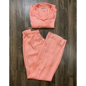 Pink Victoria's Secret Small Pajama Top And Bottom